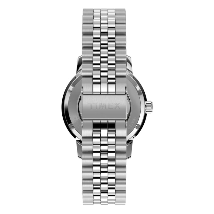 Timex Timex x Peanuts Marlin Automatic 75th Anniversary 40mm Mens Watch Silver