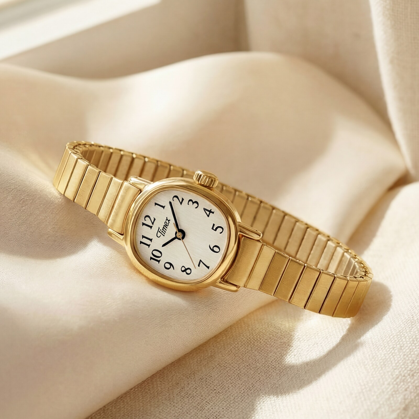 Timex Cavatina Mini 17mm Stainless Steel Expansion Band