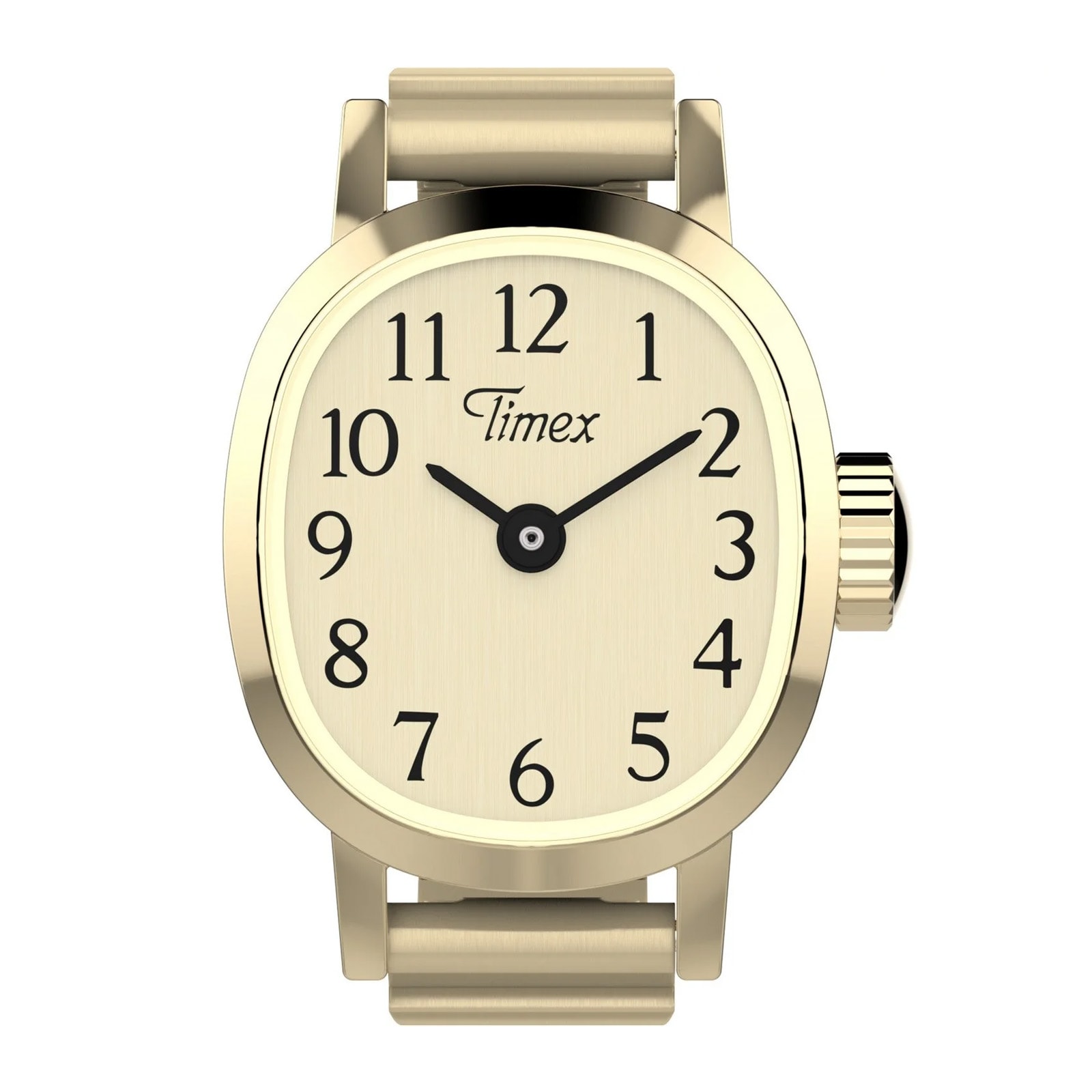 Timex Cavatina Mini 16mm Gold Stainless Steel Ring Watch