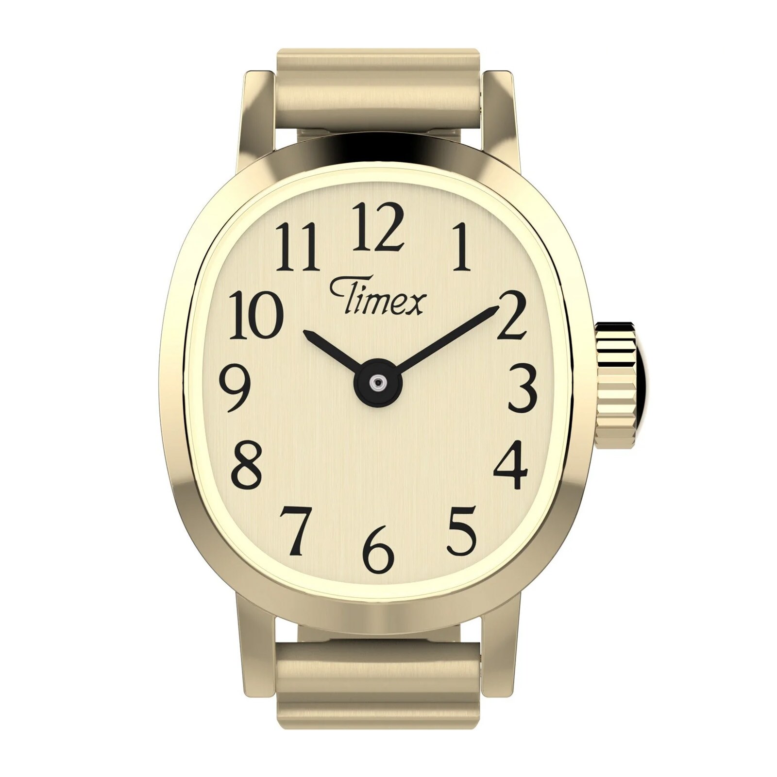 Timex Cavatina Mini 16mm Gold Stainless Steel Ring Watch
