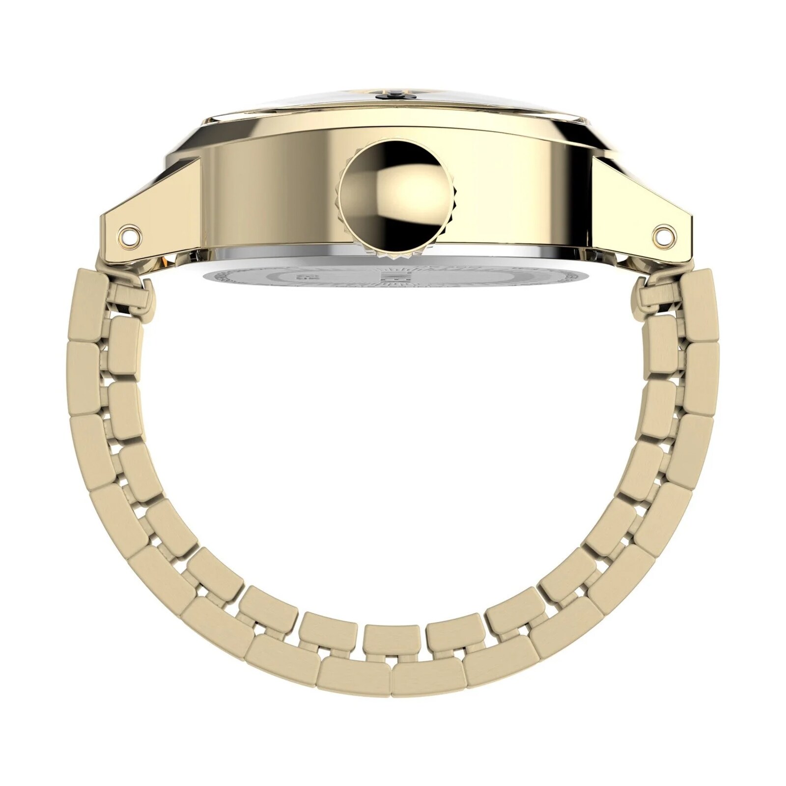 Timex Cavatina Mini 16mm Gold Stainless Steel Ring Watch