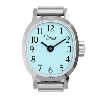 Timex Cavatina Mini 16mm Stainless Steel Ring Watch Blue