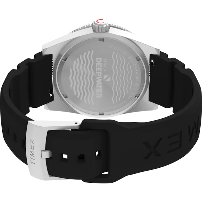 Timex Deepwater Reef 200 GMT 41mm Black Rubber Strap