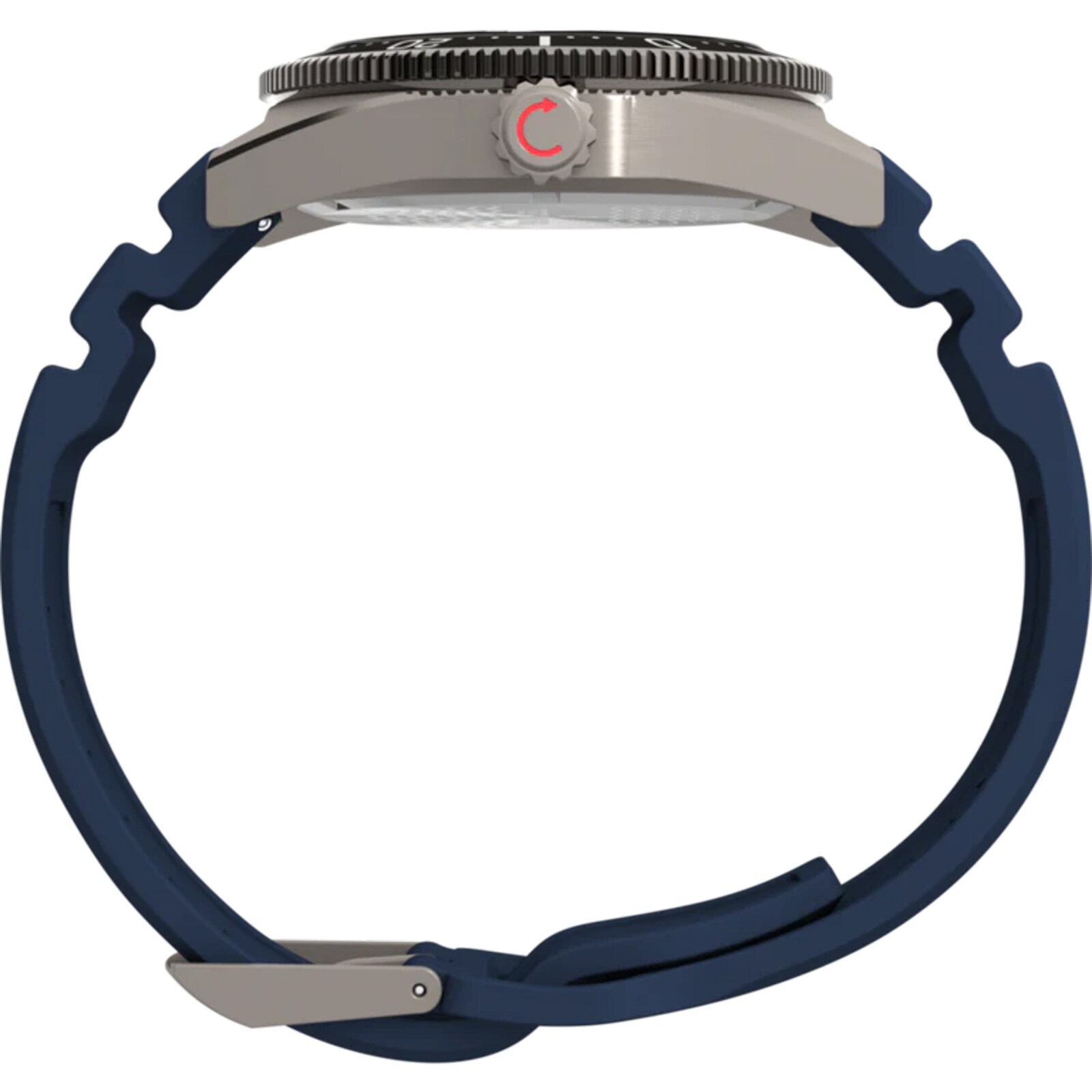 Timex Deepwater Reef 200 GMT 41mm Blue Rubber Strap