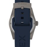 Timex Deepwater Reef 200 GMT 41mm Blue Rubber Strap
