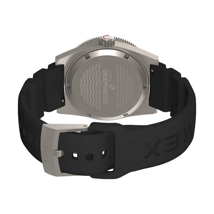 Timex Deepwater Reef 200 Titanium Automatic 41mm Mens Watch Black