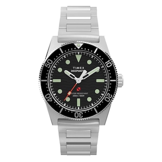 Timex Deepwater Reef 200 41mm Mens Watch Black