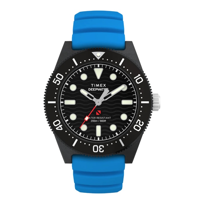 Timex Deepwater Reef 200 XCF 43mm Mens Watch Black