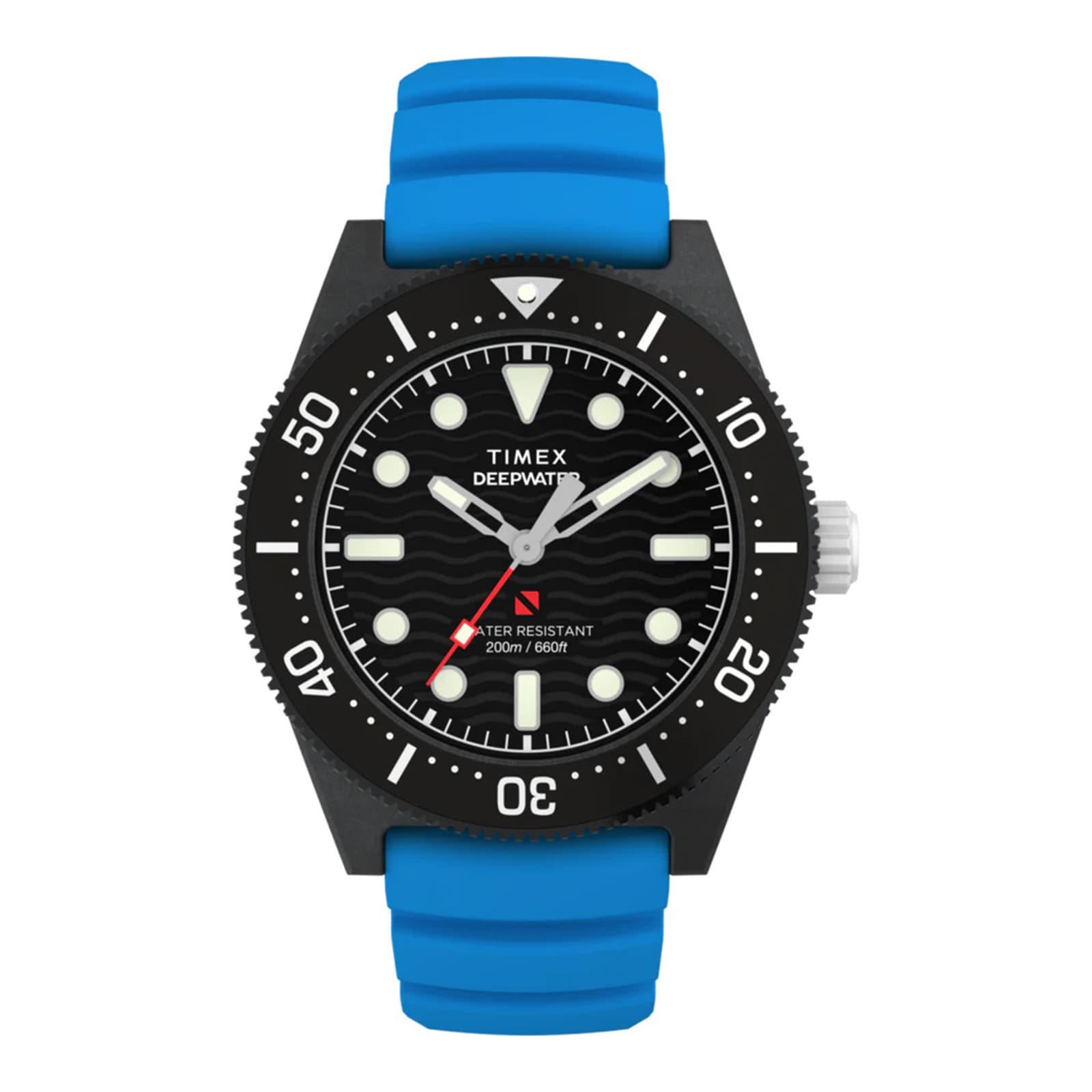 Timex Deepwater Reef 200 XCF 43mm Mens Watch Black