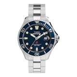 Timex Deepwater 200m 44mm Mens Watch Blue
