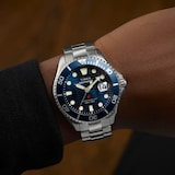 Timex Deepwater 200m 44mm Mens Watch Blue