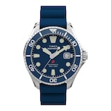Timex Deepwater Meridian 200 Automatic 44mm Mens Watch Blue