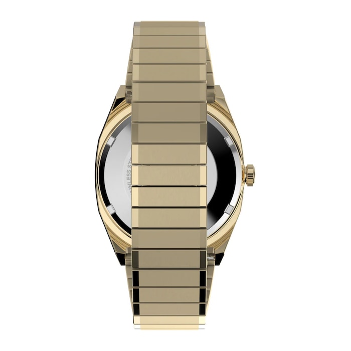 Timex Automatic 1983 E Line Reissue 34mm Ladies Watch Gold