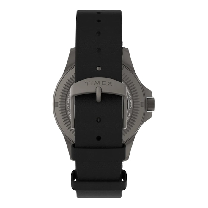 Timex Expedition Field Post Titanium Automatic 41mm Mens Watch Black