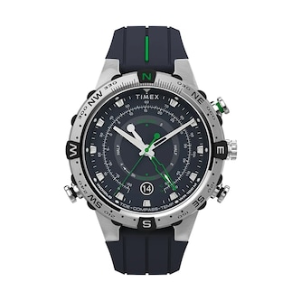 Timex Expedition Tide-Temp-Compass 45mm Mens Watch Blue