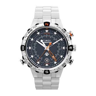 Timex Expedition Tide-Temp-Compass 45mm Mens Watch Blue