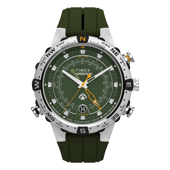 Timex Expedition Tide-Temp-Compass 45mm Mens Watch Green