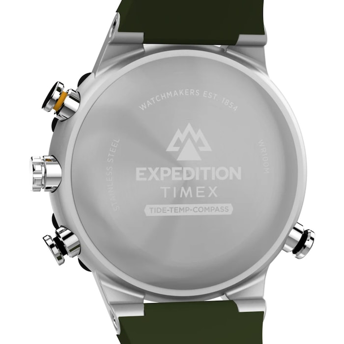 Timex Expedition Tide-Temp-Compass 45mm Mens Watch Green