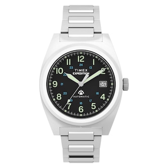 Timex Expedition Capstone Automatic 39mm Mens Watch Black