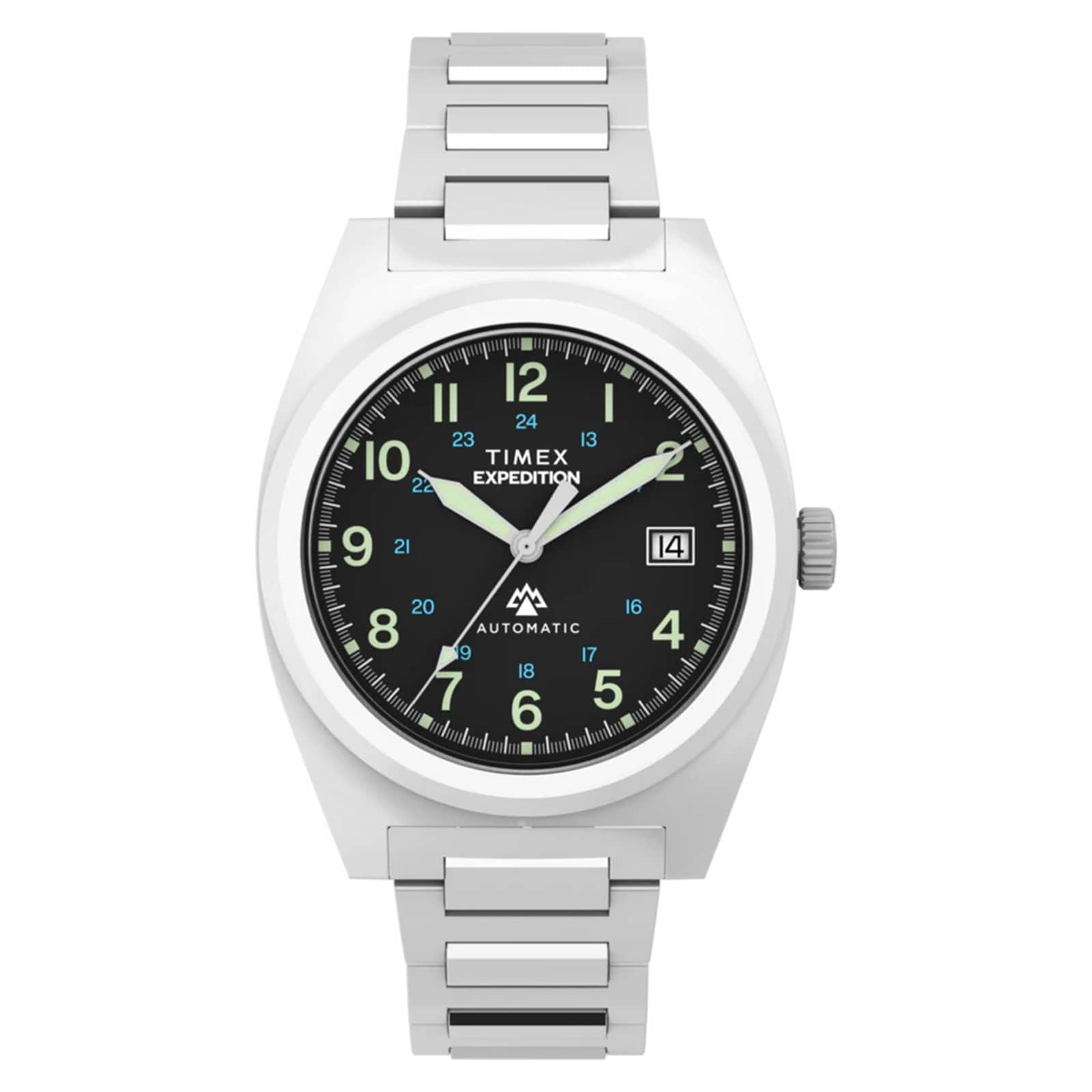 Timex Expedition Capstone Automatic 39mm Mens Watch Black