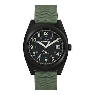 Timex Expedition Capstone Automatic 39mm Mens Watch Green