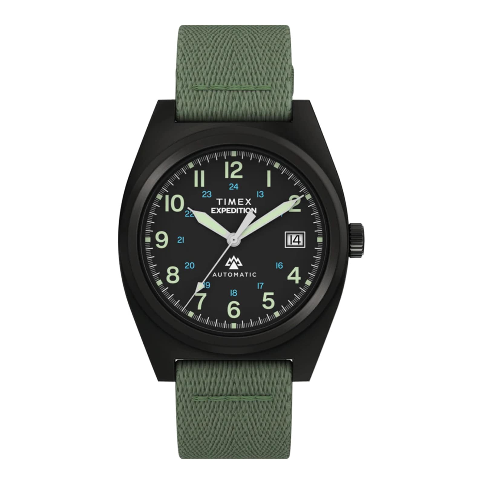 Timex Expedition Capstone Automatic 39mm Mens Watch Green