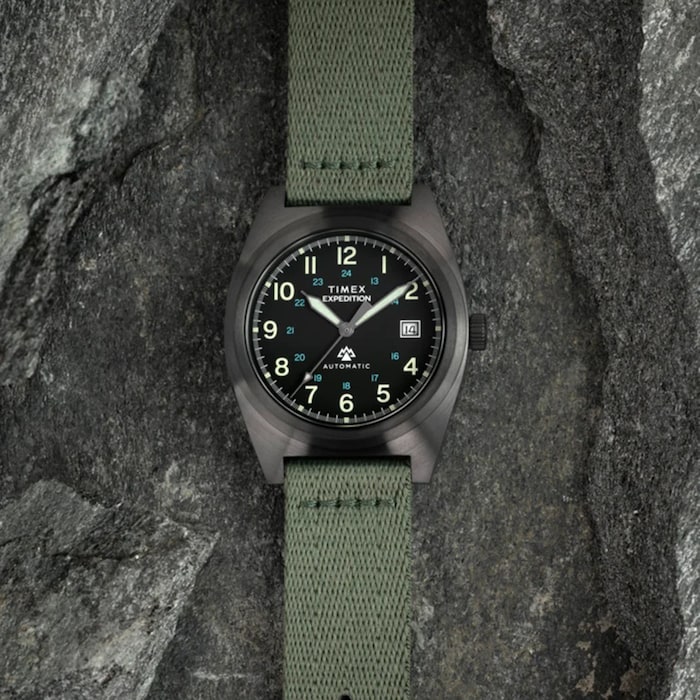 Timex Expedition Capstone Automatic 39mm Mens Watch Green