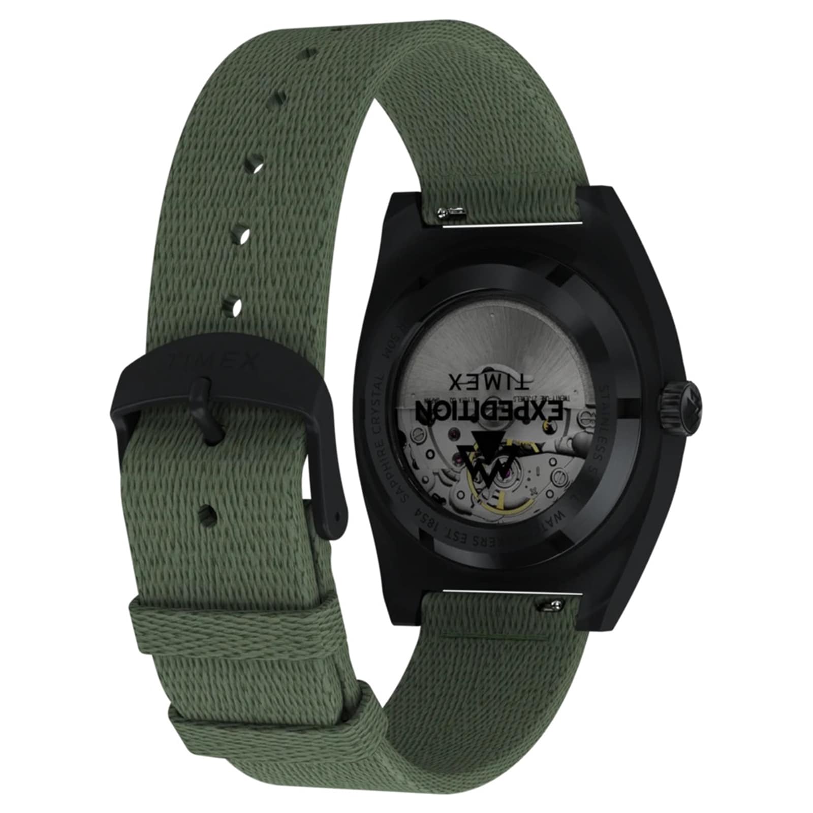 Timex Expedition Capstone Automatic 39mm Mens Watch Green