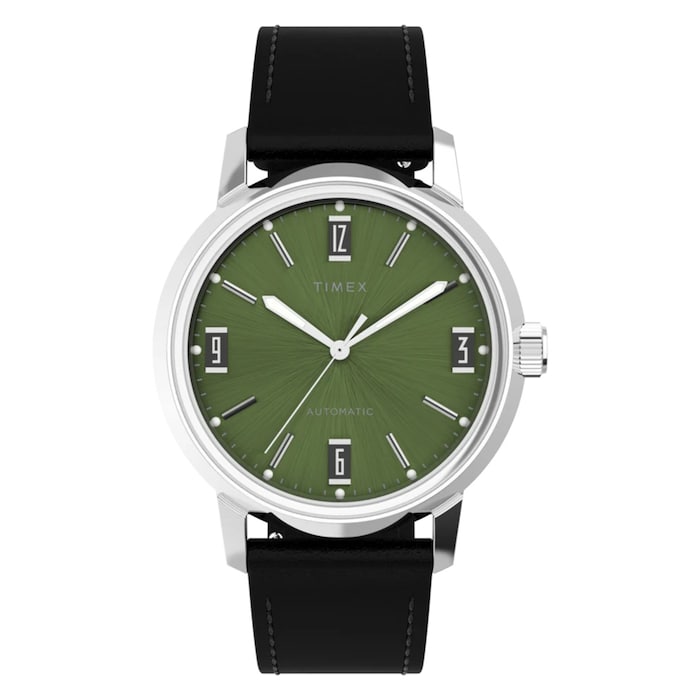 Timex Marlin Automatic 40mm Mens Watch Green