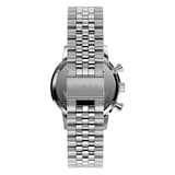Timex Marlin Chronograph Tachymeter 40mm Mens Watch Silver