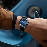 Timex Marlin Automatic 40mm Mens Watch Blue