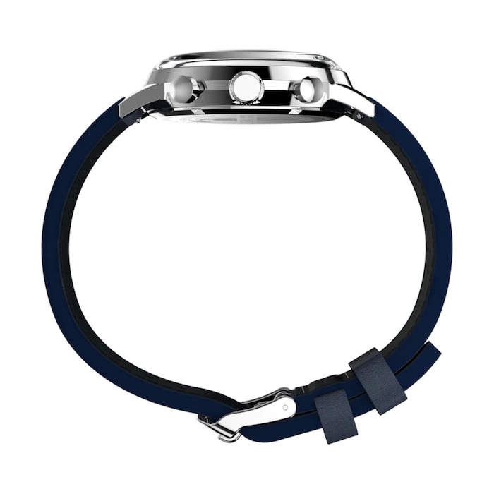 Timex Marlin Chronograph Tachymeter 40mm Mens Watch Blue