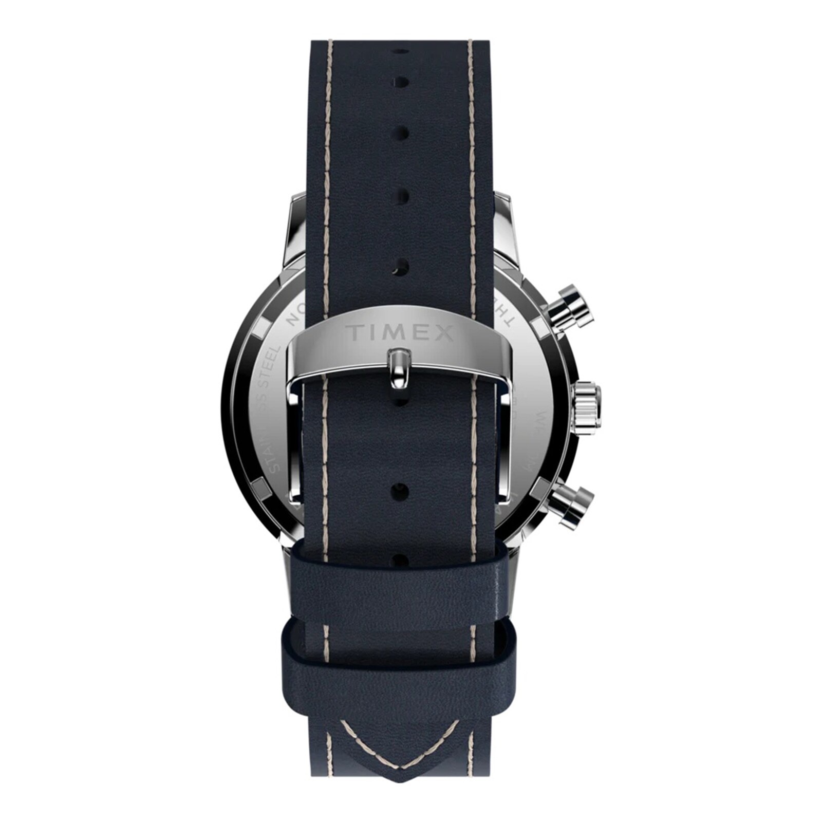 Timex Marlin Chronograph Tachymeter 40mm Mens Watch Blue