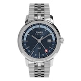 Timex Marlin Quartz GMT 40mm Mens Watch Blue