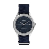 Timex Marlin Jet Automatic 38mm Mens Watch Blue