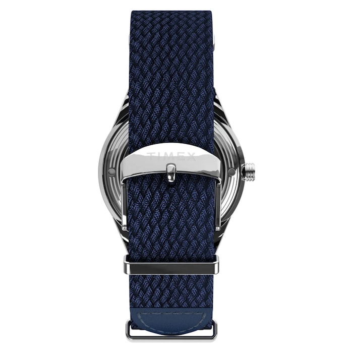 Timex Marlin Jet Automatic 38mm Mens Watch Blue