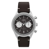 Timex Marlin Jet Quartz Chronograph 40mm Mens Watch Brown