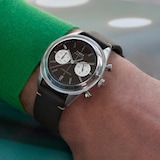 Timex Marlin Jet Quartz Chronograph 40mm Mens Watch Brown