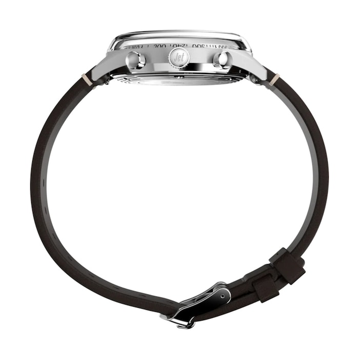 Timex Marlin Jet Quartz Chronograph 40mm Mens Watch Brown