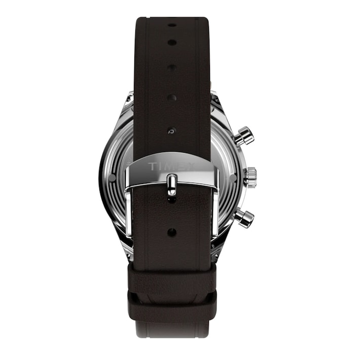 Timex Marlin Jet Quartz Chronograph 40mm Mens Watch Brown