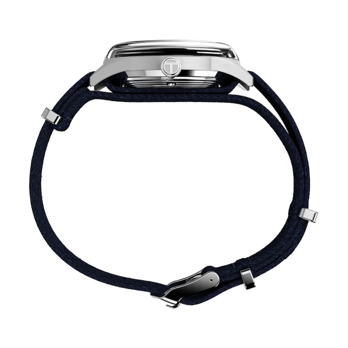 Timex Marlin Jet Automatic Chronograph 38mm Mens Watch White