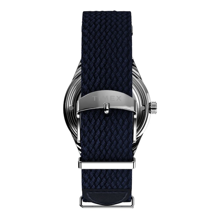 Timex Marlin Jet Automatic Chronograph 38mm Mens Watch White