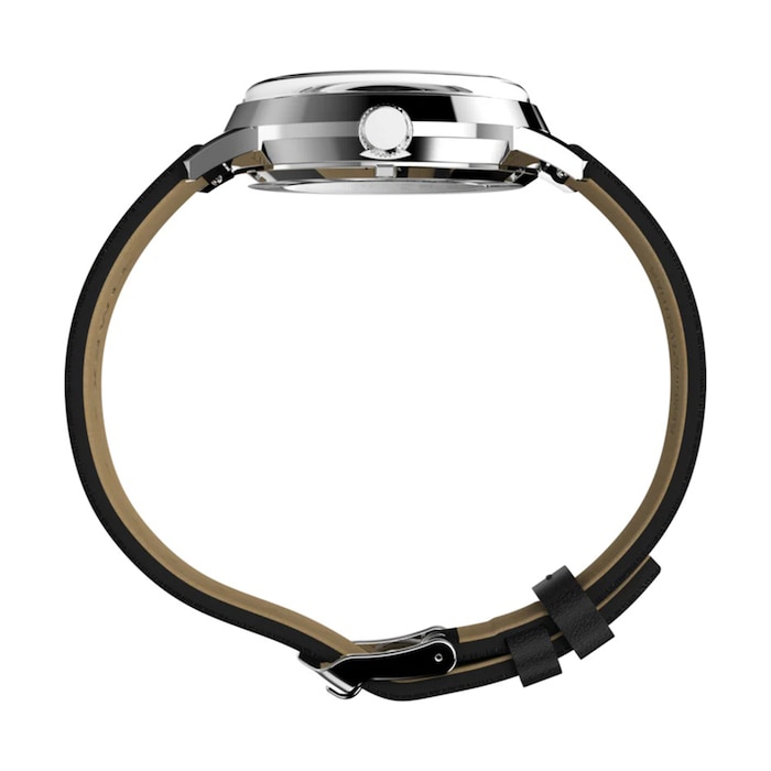 Timex Timex x Peanuts Marlin Automatic Saxophonist 40mm Mens Watch Silver