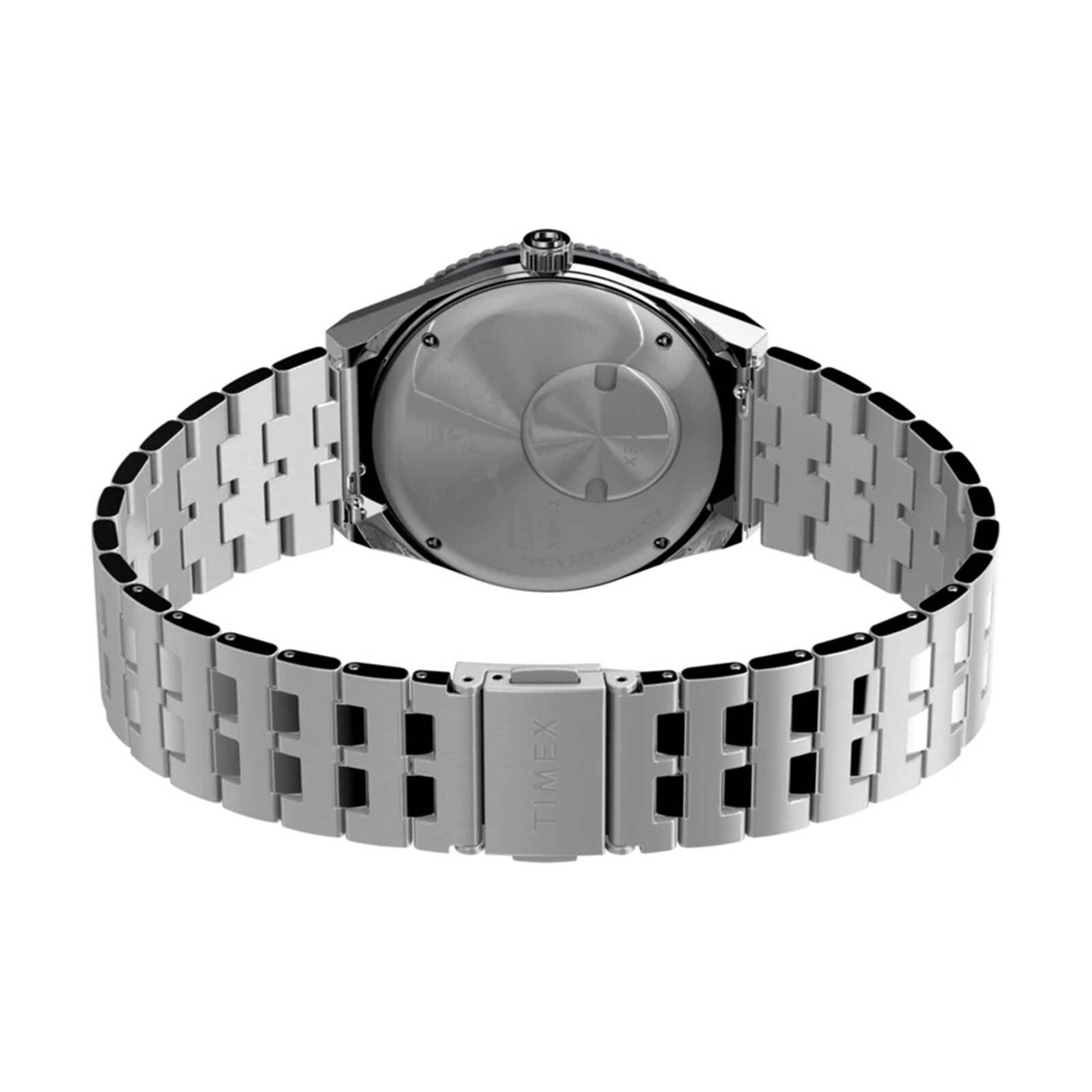 Timex Timex x Peanuts Q Timex GMT 38mm Mens Silver TW2W83300VQ