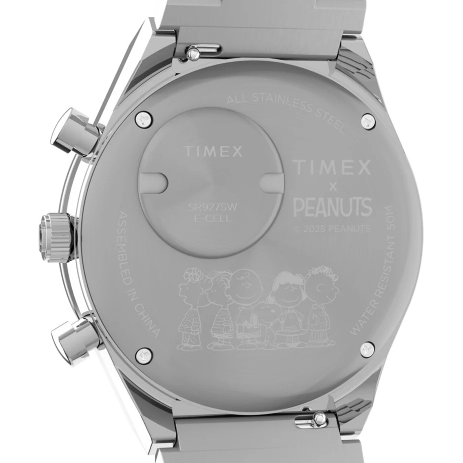 Timex Peanuts x Q Timex Chronograph 40mm Mens Watch Blue