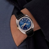 Timex Q Timex 1978 Day/Date 37.5mm Mens Watch Blue