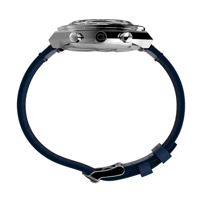 Timex Q Timex Chronograph 40mm Mens Watch Blue