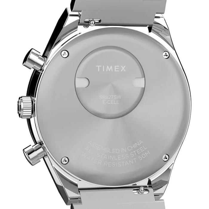 Timex Q Timex Chronograph 40mm Mens Watch White