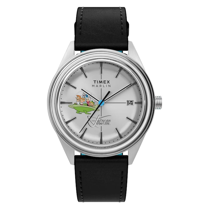 Timex Marlin Jet Automatic x The Jetsons 38mm Mens Watch Silver