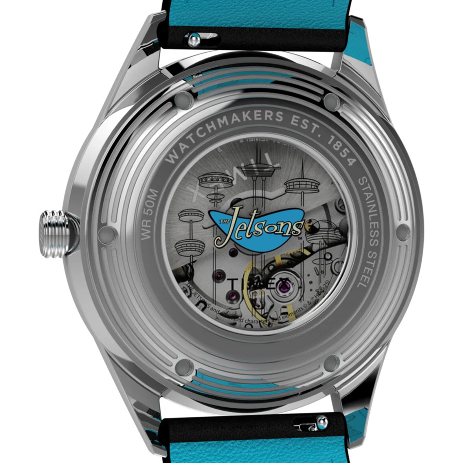 Timex Marlin Jet Automatic x The Jetsons 38mm Mens Watch Silver